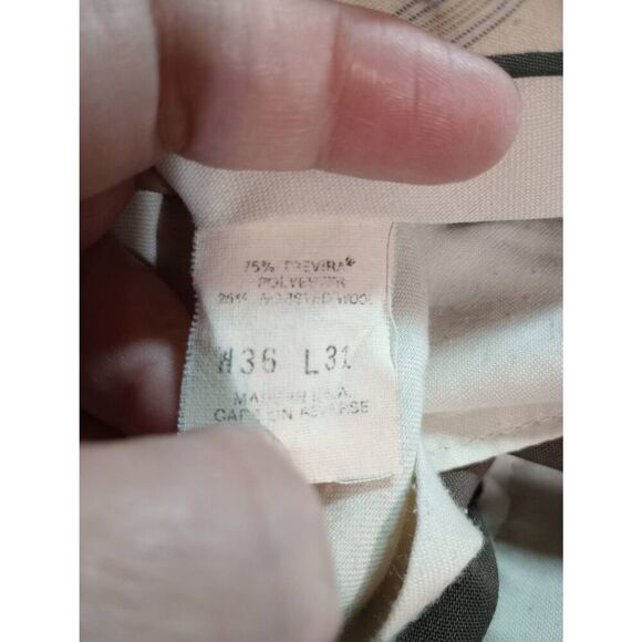 Levi's Pants Men's 36 30 Brown‎ Wool Blend Travelers Straight Leg Light Weight - Picture 5 of 7